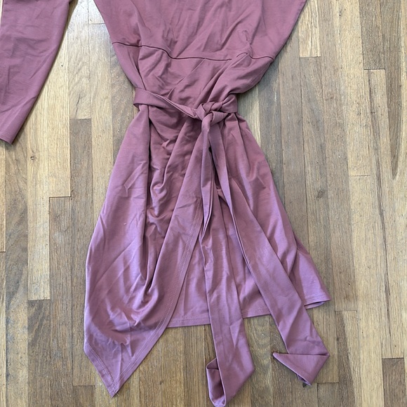 *last chance!!* Pretty Garden | Women’s one shoulder, long sleeve dress - Picture 16 of 16